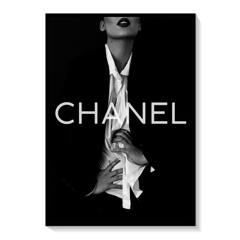 chanel framed poster|Chanel framed pictures.